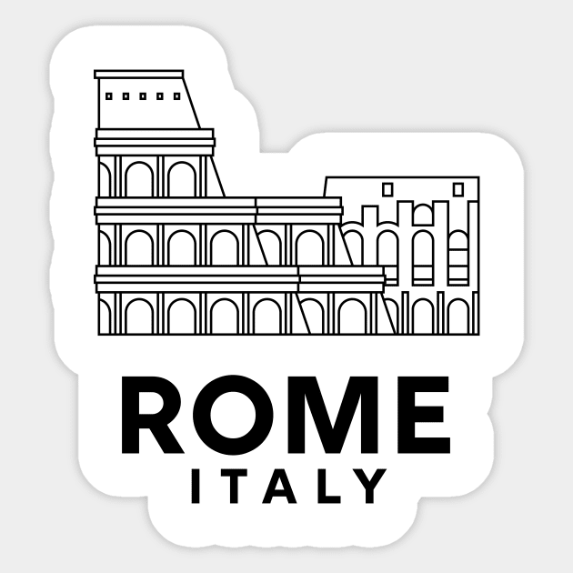 Colosseum Sticker by Brady